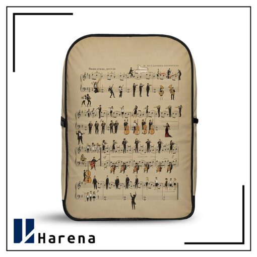 کوله پشتی مخمل موسیقی