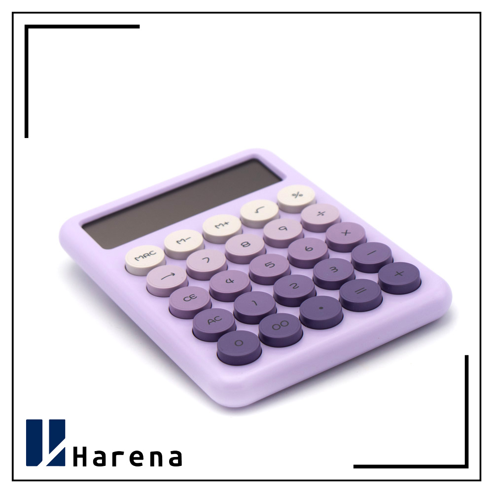 ماشین حساب کد 2288 رنگ بنفش