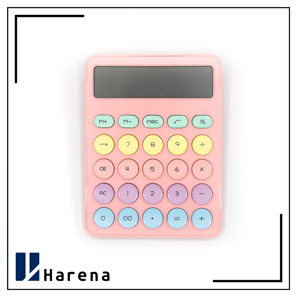 ماشین حساب کد 2299 رنگ صورتی