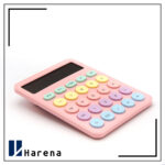 ماشین حساب کد 2299 رنگ صورتی