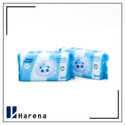 دستمال مرطوب طرح پاندا آبی
