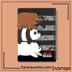 دفتر مدرسه طرح سه خرس برند لانگو