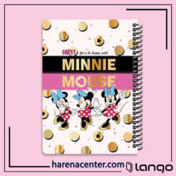 دفتر مدرسه طرح MINNIE MOUSE برند لانگو