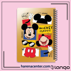 دفتر مدرسه طرح MICKEY MOUSE برند لانگو