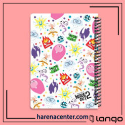 دفتر مدرسه طرح INSIDE OUT 2 برند لانگو