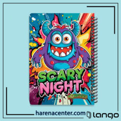 دفتر مدرسه طرح SCARY NIGHT برند لانگو