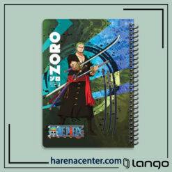 دفتر مدرسه طرح زورو وان پیس برند لانگو