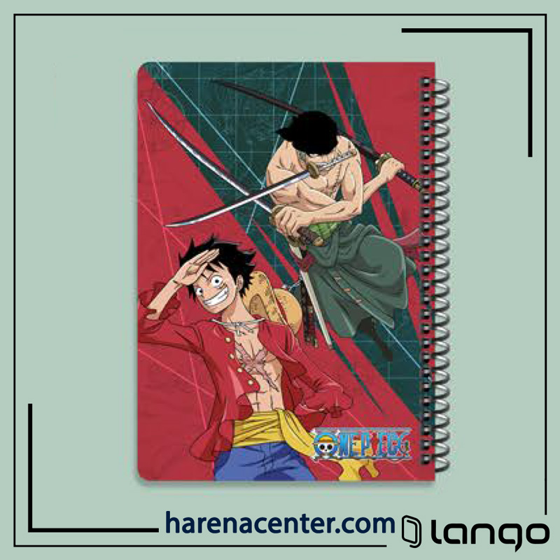 دفتر مدرسه طرح ONE PIECE برند لانگو