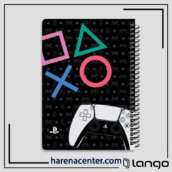 دفتر مدرسه طرح دسته Playstation برند لانگو