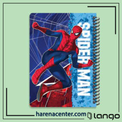 دفتر مدرسه طرح مرد عنکبوتی برند لانگو