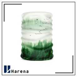 اسکارف طرح طبیعت و پرندگان