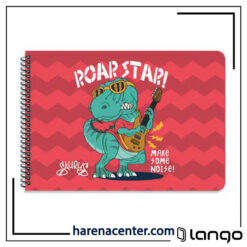دفتر نقاشی دایناسور برند لانگو