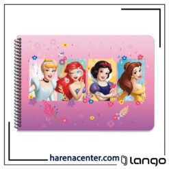 دفتر نقاشی پرنسس های دیزنی برند لانگو