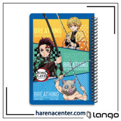 دفتر مدرسه طرح دیمن اسلیر برند لانگو