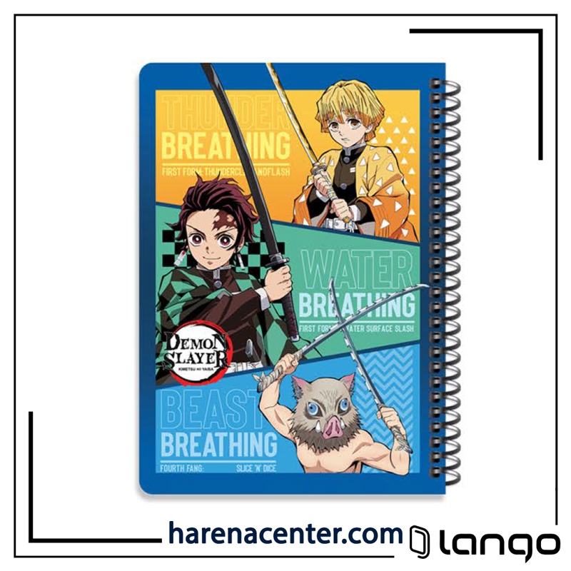 دفتر مدرسه طرح دیمن اسلیر برند لانگو