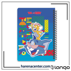 دفتر مدرسه طرح تام و جری کد 3 برند لانگو