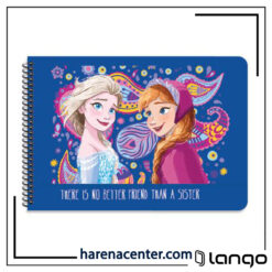 دفتر نقاشی فروزن برند لانگو