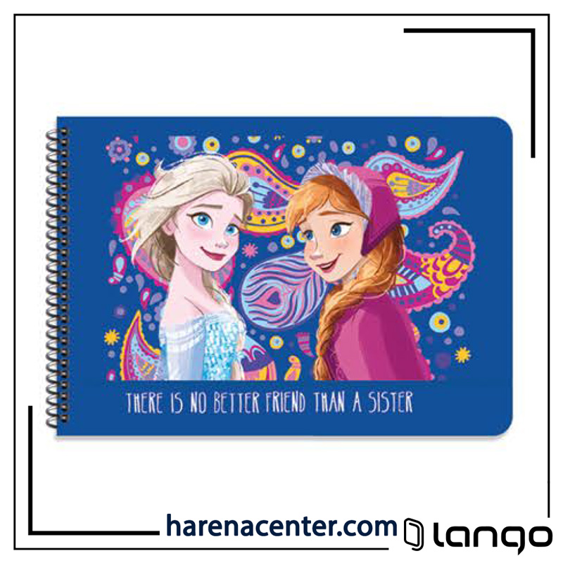 دفتر نقاشی فروزن برند لانگو