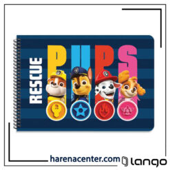 دفتر نقاشی سگ های نگهبان برند لانگو