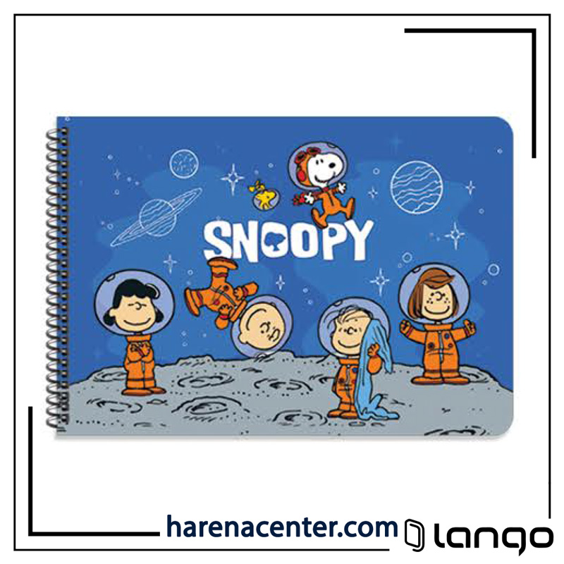 دفتر نقاشی اسنوپی برند لانگو