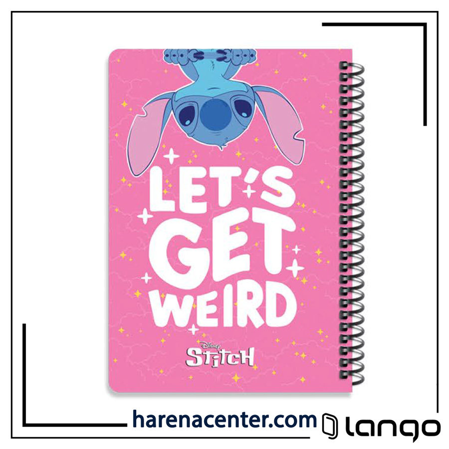 دفتر مدرسه طرح استیچ کد 1 برند لانگو