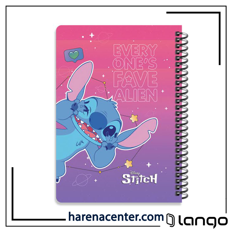 دفتر مدرسه طرح استیچ کد 4 برند لانگو