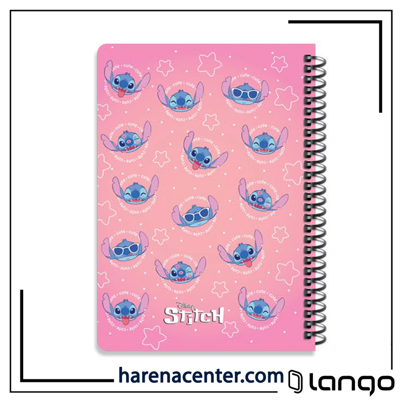 دفتر مدرسه طرح استیچ کد 3 برند لانگو