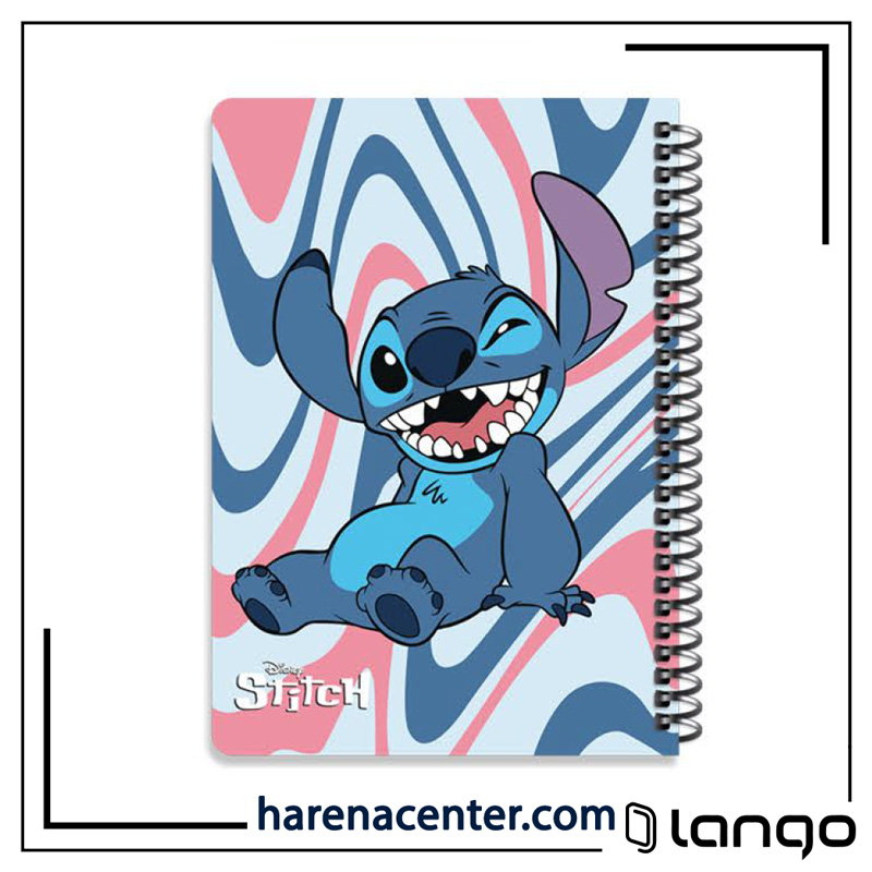 دفتر مدرسه طرح استیچ کد 5 برند لانگو