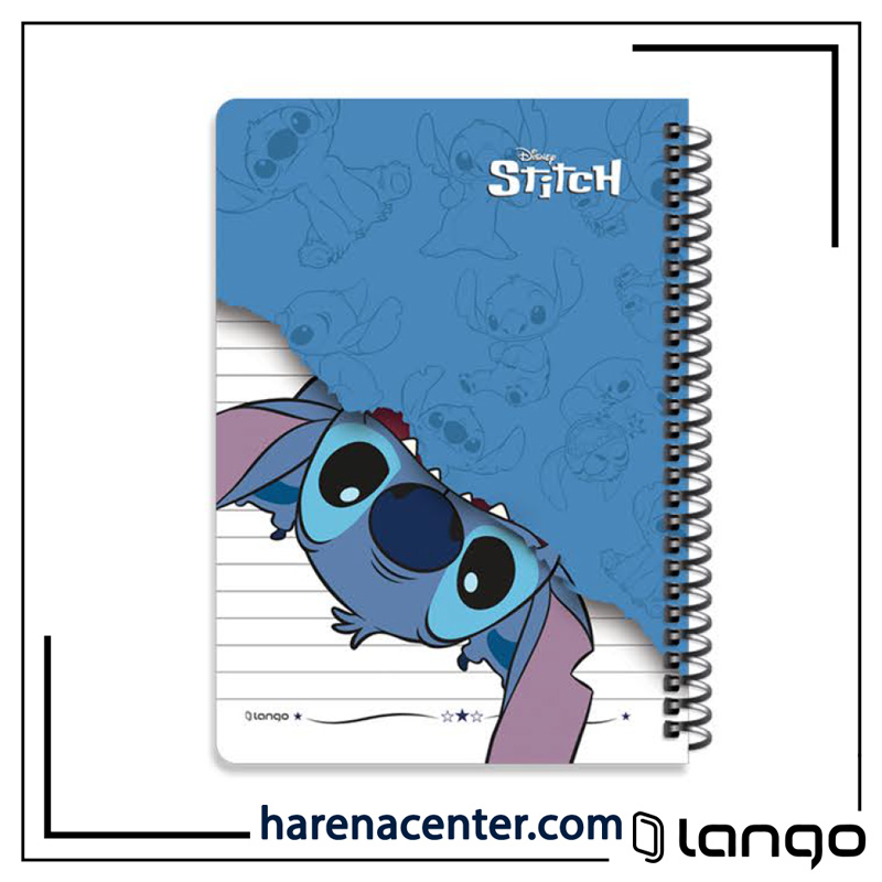 دفتر مدرسه طرح استیچ کد 6 برند لانگو