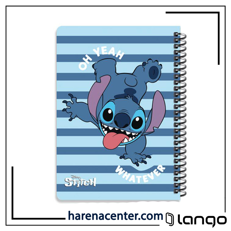 دفتر مدرسه طرح استیچ کد 7 برند لانگو