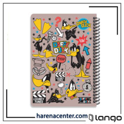 دفتر مدرسه طرح لونی تونز کد 4 برند لانگو