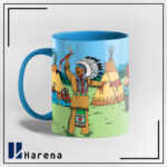 ماگ داخل رنگی تن تن در آمریکا