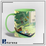 ماگ داخل رنگی گوش شکسته