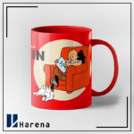 ماگ داخل رنگی فریم کاناپه قرمز - Image 2