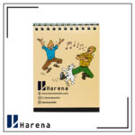 تقویم رومیزی تن تن 1404 سایز کوچک مدل A - Image 5