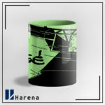 ماگ تمام رنگی هواپیمای بوردوری سبز - Image 2