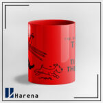 ماگ تمام رنگی تن تن در کنگو قرمز - Image 2