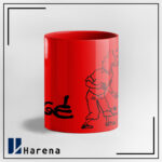 ماگ تمام رنگی تن تن و میلو قرمز - Image 3