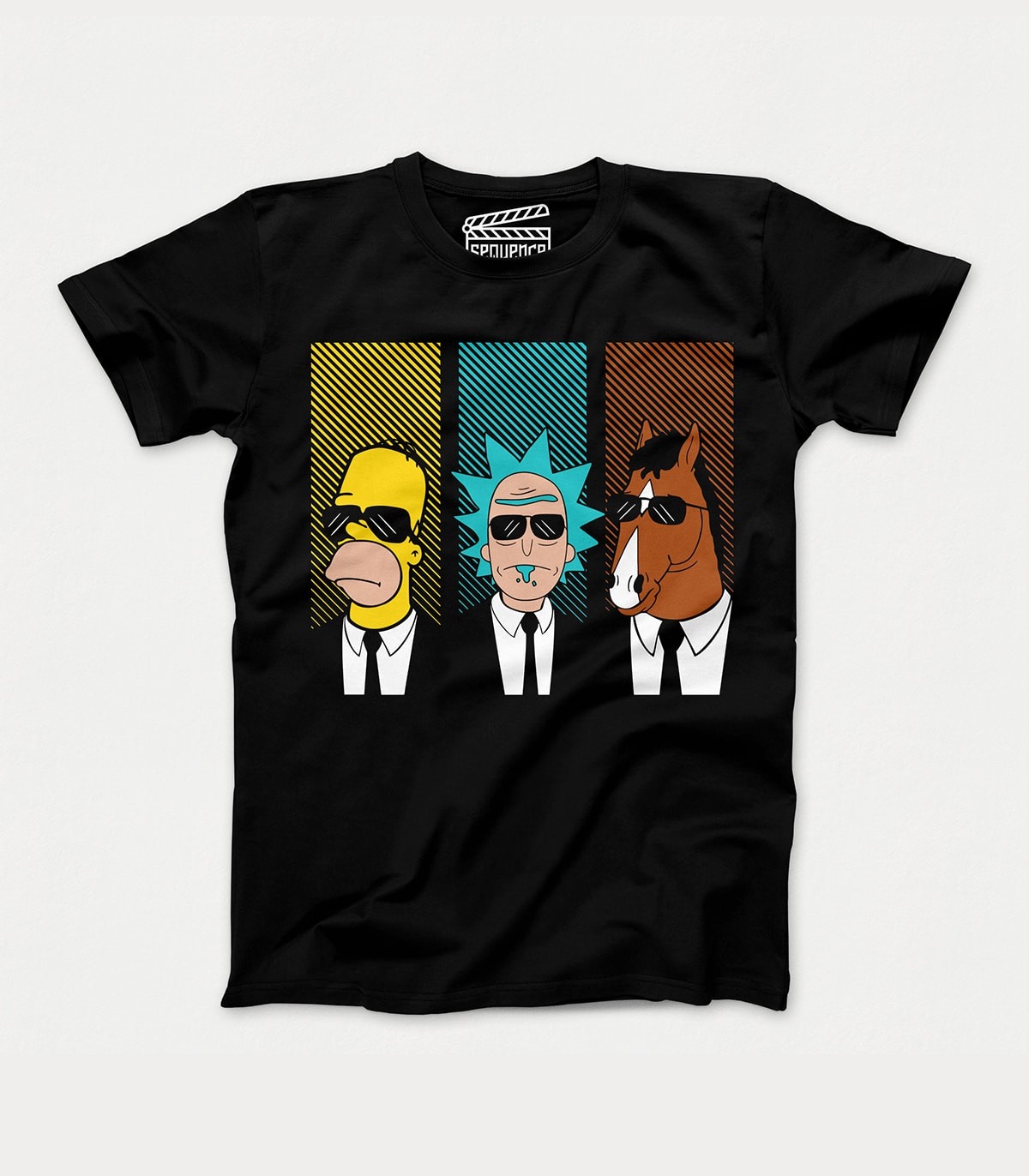 تیشرت Gangs iN Black تیشرت Gangs iN Black - Image 1